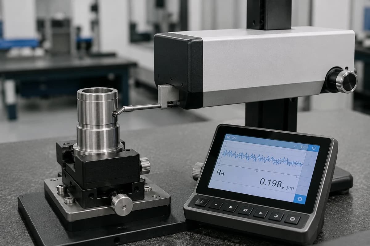 KingPo roughness testing for Luer gauge surface inspection