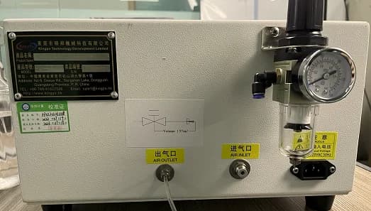 ISO 80369-20 leakage tester and fixture workflow