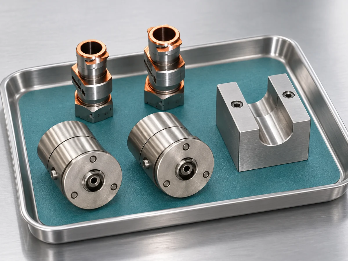 Enteral Connector Fixture Kit fixture and accessory view