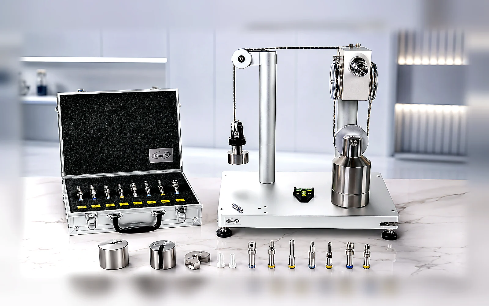 Connector test scene for ISO 80369 product and method selection
