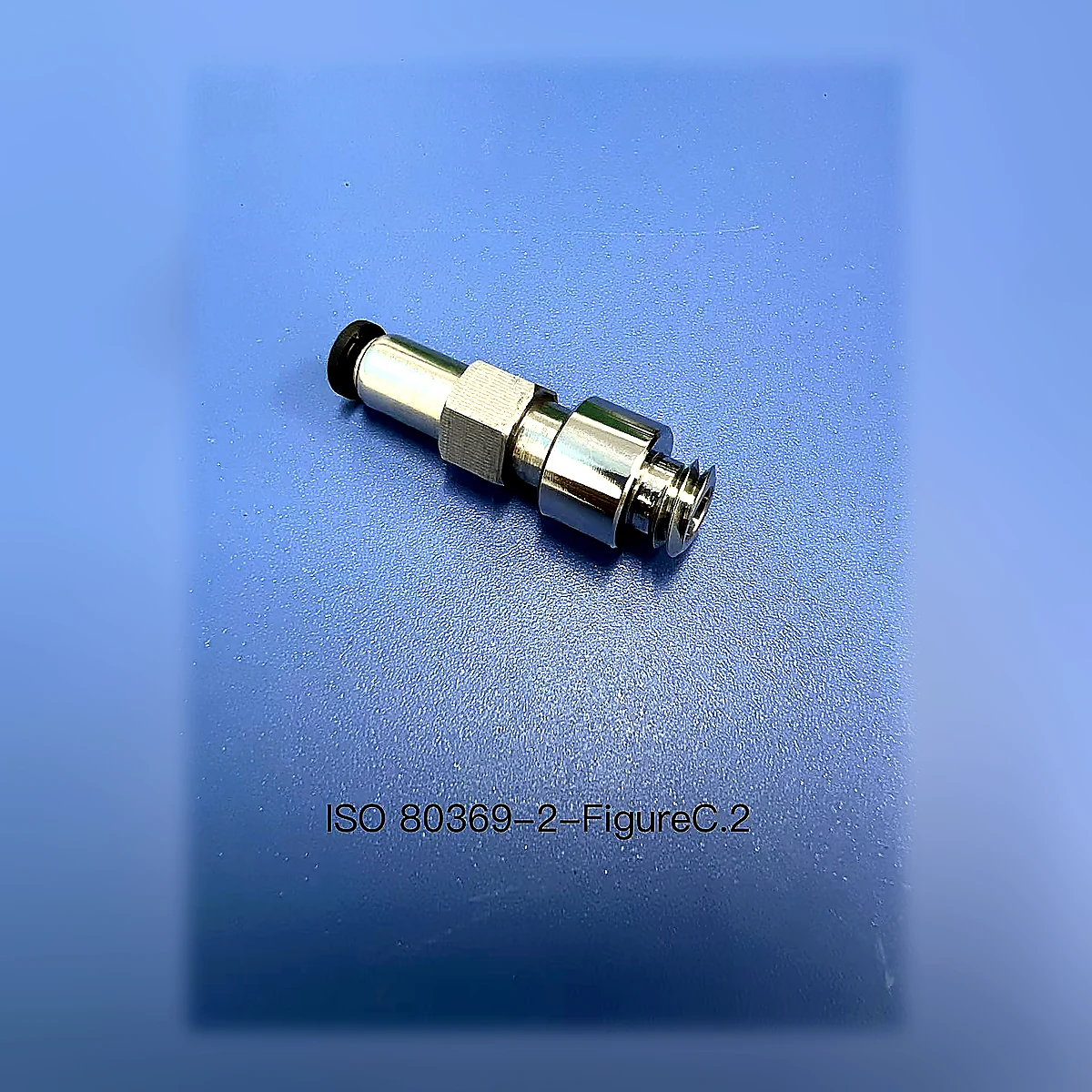 ISO 80369-2 Figure C.2 R1 Axial-Load Socket Reference Connector visual