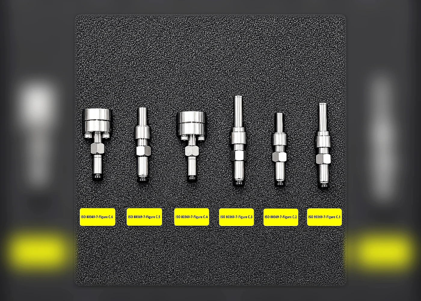ISO 80369-7 complete Luer set product gallery view 2