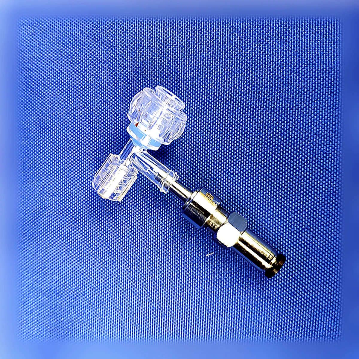 ISO 80369-7 Figure C.2 Male Reference Luer Slip Connector photographed product view from an additional angle