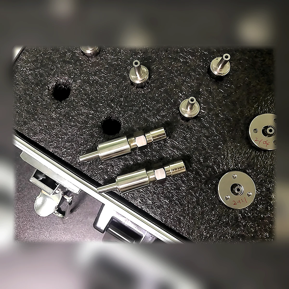 ISO 80369-7 Figure C.2 Male Reference Luer Slip Connector photographed product view from an additional angle