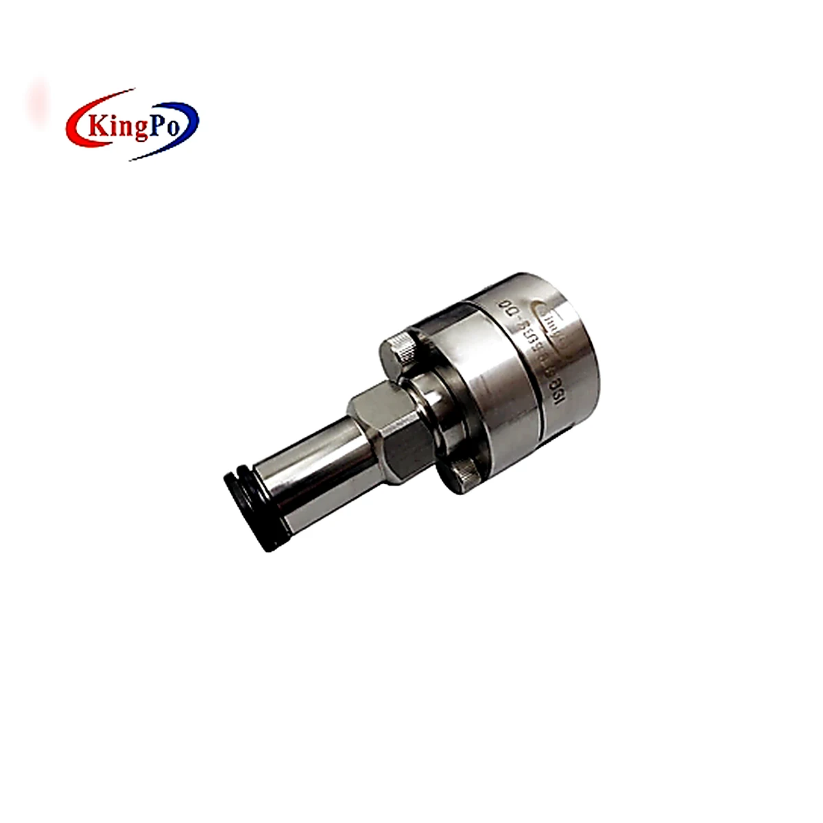 ISO 80369-7 Figure C.6 Male Axial-Load Reference Luer Lock Connector photographed product view from an additional angle